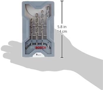 Bosch 2607017080 CYL-3 Concrete Drill Bit Set, Silver Percussion 4-8mm, Grey, diameter 4-8 mm - Image 5