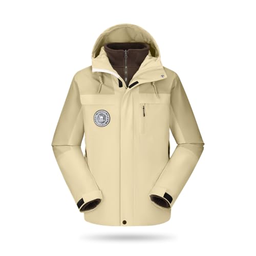 CAMELSPORTS Men's Ski Jacket 1 Waterproof Winter