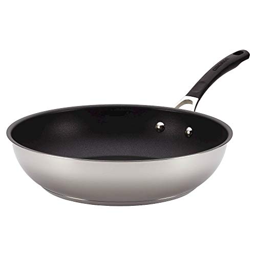 Circulon Innovatum Stainless Steel 12.5Inch Deep Skillet