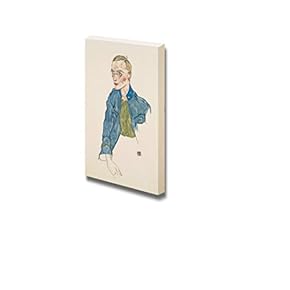 One-Year Volunteer Lance-Corporal by Egon Schiele - Canvas Print Wall Art - 12" x 18"