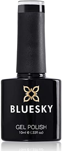 Bluesky Gel Nail Polish, Jet Black A021, Long Lasting, Chip Resistant, 10 ml (Requires Drying Under UV LED Lamp) - Image 4