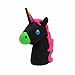 New 2600mah Blakc Unicorn Emoji Cartoon Cute Funny PVC External Battery Portable Charger 2600mah Power Bank for iPhone 7 Plus 6 6S Plus 5S 5C 4S Samsung Galaxy S7 S6 Edge S5 (Black Unicorn)