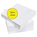 Cocktail Beverage White Paper Napkins: (1ply, White, 500ct)
