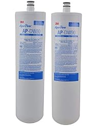 3M Aqua-Pure DW8090 Under Sink Replacement Water Filters AP-DW80/90 for Aqua-Pure AP-DWS1000