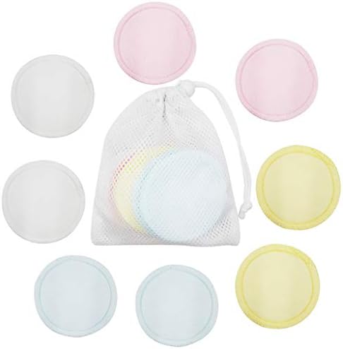 SMILEQ Beauty Reusable Microfiber Makeup Remover Pads Cotton Soft Facial Skin Care Wash Pads Wipes Face