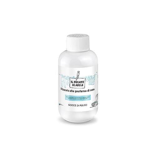 IL BUCATO DI ADELE il bucato che profuma di casa | Laundry Perfume for Washing Machine, Clean Drops Fragrance, 150 ml Size