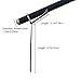 ZEMIO Stainless Steel Pole Ground Support Fishing Rod Holder w/Bite Bell Light 2 Pack