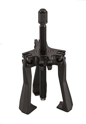 ARES 70434 | 2/3 Jaw 5-Ton Ratcheting Gear Puller | Chrome Moly Steel Construction | 4" to 5" Adjustable Range | Easily Converts to 2-Jaw or Reversible Gear Puller