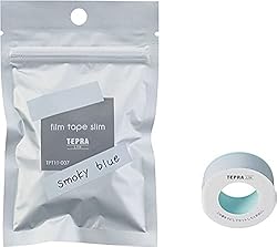 KING JIM TEPRA Lite Film Tape Slim Clear