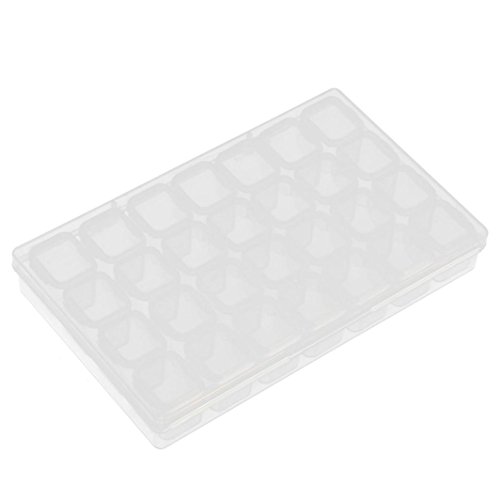 20 Pieces Diamond Painting Tools Kit, Staron DIY 5D Diamond Painting Accessories Cross Stitch Kits with 28 Slots Diamond Embroidery Box (20pcs)