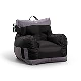 Big Joe Dorm Bean Bag Chair with Drink Holder and