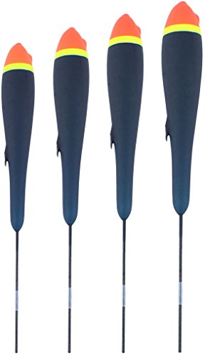 Storfisk fishing & more 4er Set Forellen Rasselposen aus Rohacell, schlank, schwarz, mit integrierter Rassel – Bild 7