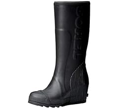 sorel joan rain wedge red