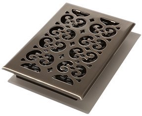 vent nickel register floor return air satin grates decor cold brushed nkl unavailable