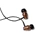 Symphonized XTC Premium Genuine Wood in-Ear Noise-isolating Headphones with Microphone (Black)