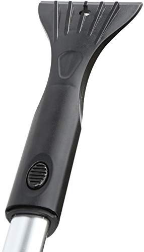 Parts Flix Extendable Snow Brush with Rotary Brush Head Icescraper