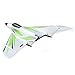 E-flite EFLU4250 UMX F-27 Evolution BNF Basic with AS3X and Safe, White With Green