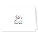 Stonehouse Collection 18 Assorted Thank You Note Cards - Blank Assorted Thank You Notes - Boxed Set Cute Animals Greeting Cards
