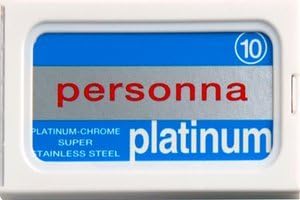 10 Personna Platinum Razor Blades - Create Your Sampler (86 Brands Available)