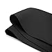 Aspire 4PCS Thickened Strong Grip Heat-Proof Silicone Placemats Cutting Hot Mats Tablemats-Black