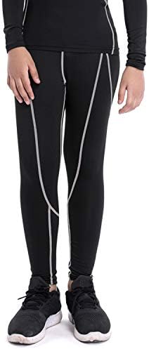 Boys & Girls Compression Tights Base Layer Thermal Under Tights/Leggings