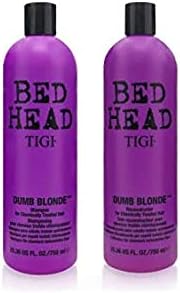 TIGI Bed Head Dumb Blonde Shampoo and Conditioner 750 ml - Pack of 2, 1.5 l (Pack of 1) - Image 3