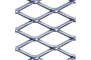 SHAPIRO SUPPLY 3/4" #9 304 Stainless Steel Expanded Sheet/Mesh, 24" x 24" x .100"
