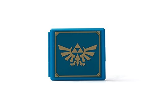 PowerA Premium Game Card Case - Zelda Hylian Crest - Nintendo Switch (The Best Zelda Game)