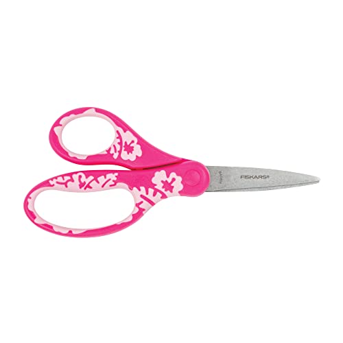 Fiskars 1946401002 Back to School Supplies, Big Kids Scissors Softgrip