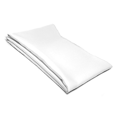 White Solid Color Scarf