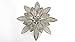 Everydecor Galvanized Metal Flower with Rustic Details