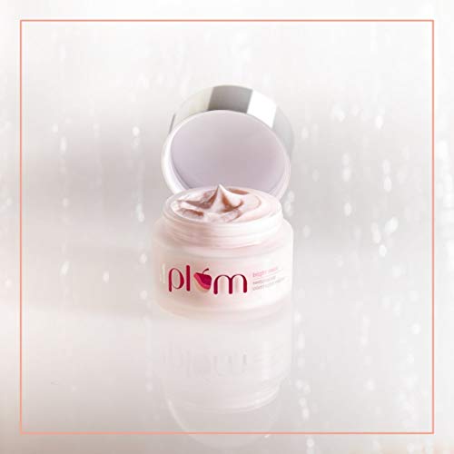 Plum Bright Years Restorative Night Cream | Brightens Dull Skin & Reduces Dark Spots | with Sea Lavender & Niacinamide | Anti-Aging Overnight Moisturizer for Women & Men