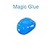 Escolourful Glue Dust Cleaner for Car,Keyboard Cleaning Silica Gel Gummy Cleaners,Magic Innovative Super Soft Sticky Dust Cleaning Gel (1 PCS)