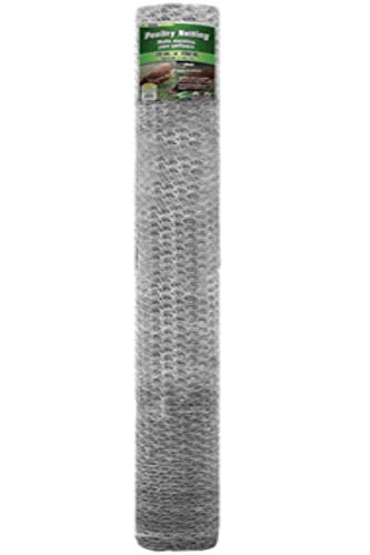 Mat 308435B 72-Inch by 150-Feet 1-Inch Mesh Galvanized Poultry Netting