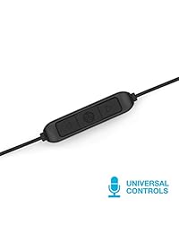 JLab JBuds de audio pro Bluetooth inalámbrico auriculares   Controladores de titanio 10 mm 6 Hour Duración de batería Bluetooth 4.1 extra Gel Consejos y Cush aletas Negro