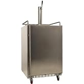 EdgeStar KC7000SSOD Full Size Tower Cooled Built-In Outdoor Kegerator - Stainless Steel