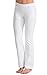 PajamaJeans - Lightweight Bootcut White Stretch Knit Denim Jeans for Women, White, XLG (16-18)