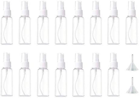 スプレーボトル アルコール スプレー容器 透明な空のスプレーボトル 50ml Pet 極細のミストを噴霧する容器