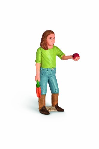 Schleich 13464 - Mädchen, fütternd