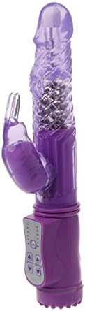 12 Speeds Rotating Versatility Wand - Big Size Thrusting Powerful Fluttering Rabbit Body Msaage -0222