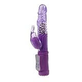 Ronri 12 Speeds Thrusting Rotating Vibromasseur Large Size Rabbit Viberate Toys for Women Pleasure (Purple)