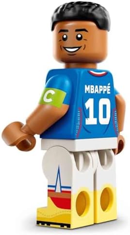 Editions Kylian Mbappé – Fußball-Highlights Spielzeug - 3D Modellbau mit Minifigur zum Sammeln - Kinderzimmer Deko - Geschenk für Jungen, Mädchen ab 10 Jahren und Erwachsene Sportfans - 43013