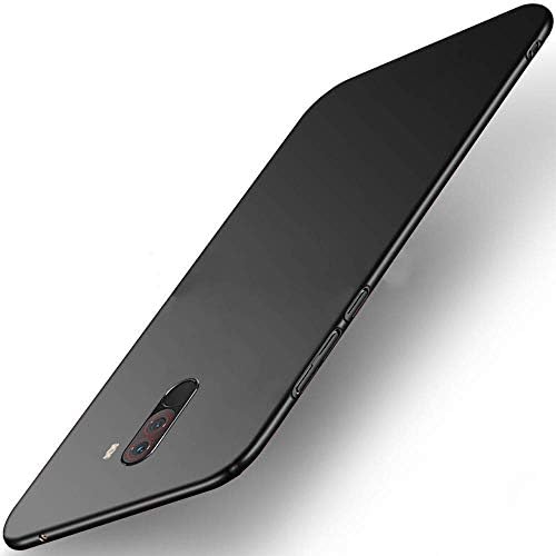 Blazr Matte Finish Full Body Soft TPU Ultra Slim Protective Shock Proof Back Cover Case for Xiaomi Mi Poco F1 / Pocophone F1- Matte Black
