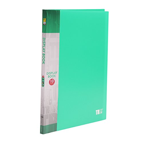 TRUETREND 10 - Pocket Presentation Display Book A4 Size | Multi-Purpose Document Protection - Sheet Music, Reports, Artwork, School Projects and More + [Vibrant Colors] - Thumbnail 7