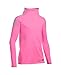 Under Armour Girls Cozy ColdGear Long Sleeve Shirt, Pink Punk, Youth Medium