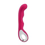 G-Spot Waterproof Rechargeable Dildo Vibrator 10 Speeds Silicone Clitoris Vagina Stimulator Adult Sex Toys for Women and Couples (Pink)