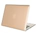 Mosiso Hard Case Cover for MacBook Air 13 Inch, Light Gold