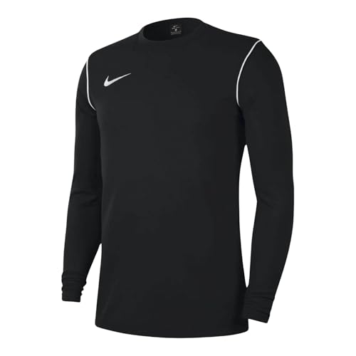 Nike FJ3004-010 M NK DF PARK20 Crew TOP R Sweatshirt Mens Black/White/White Size 2XL