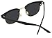 WearMe Pro - Polarized Classic Half Frame Semi Rimless Retro Sunglasses