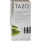 Tazo Awake - English Breakfast Tea (24 Enveloped Tagged Tea Bags) Case of 6